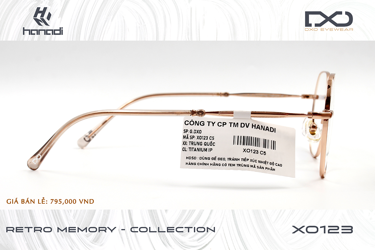 GỌNG TITANIUM DXO XO123