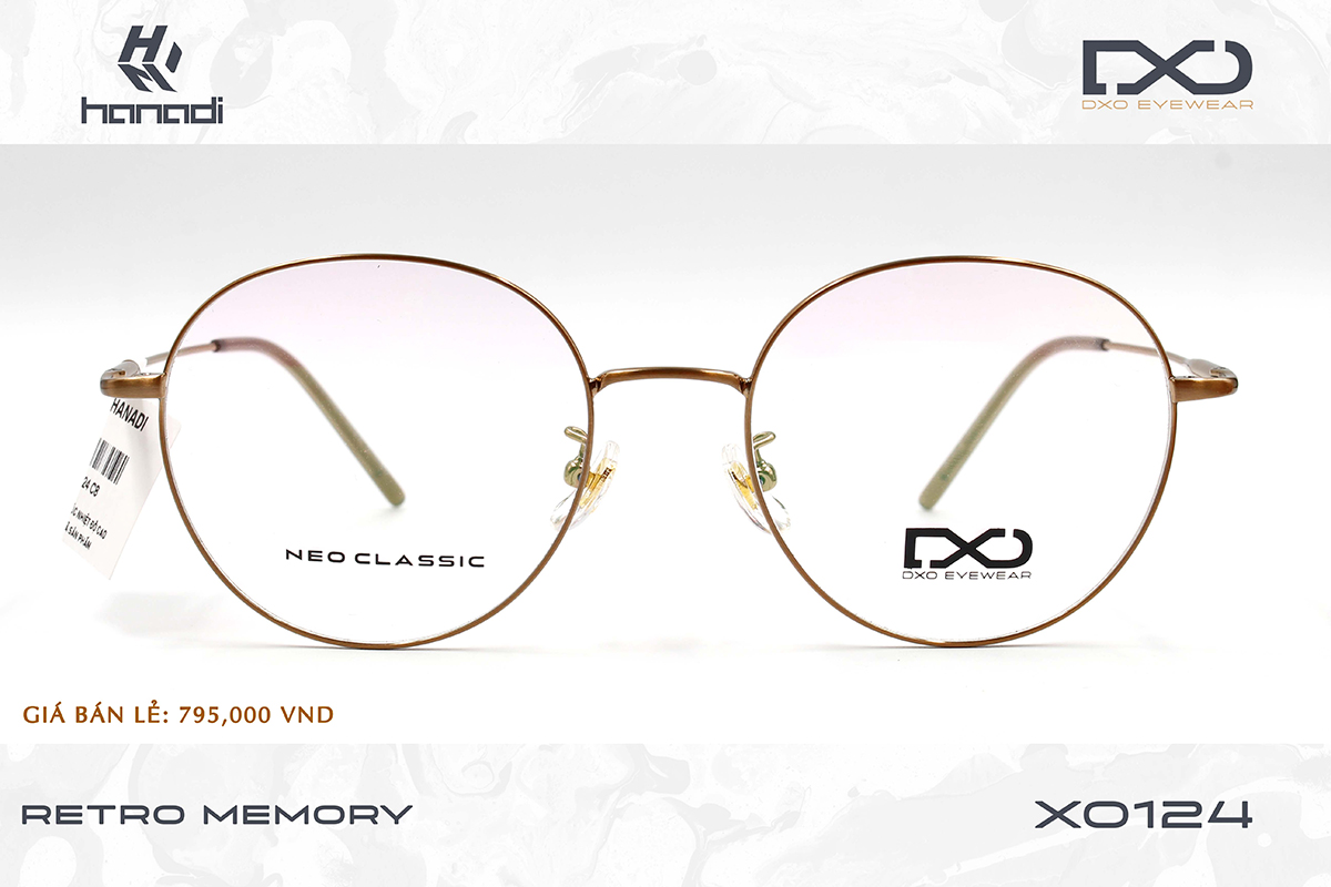 GỌNG TITANIUM DXO XO124