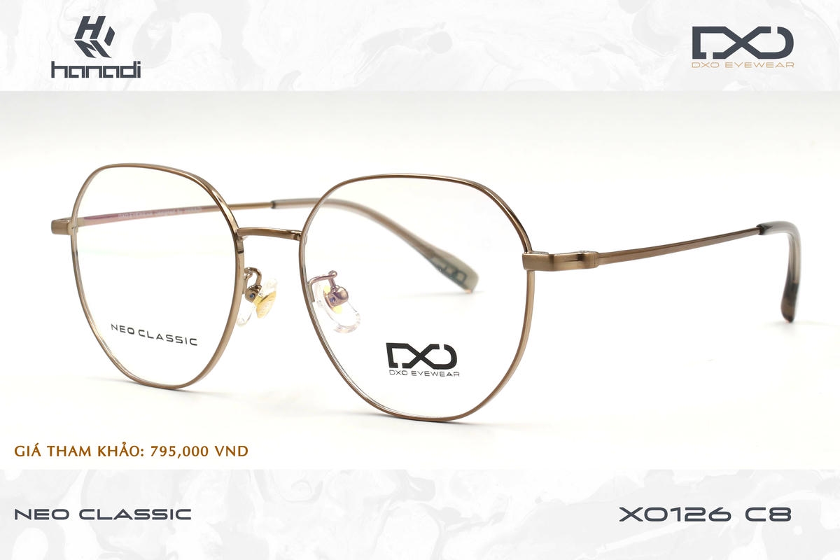 GỌNG TITANIUM DXO XO126