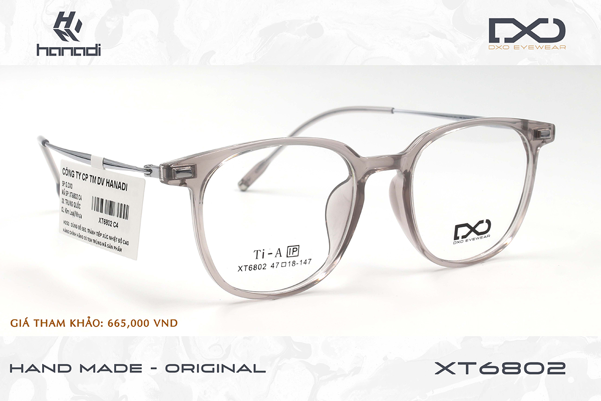 GỌNG TITANIUM ALLOY DXO XT6802