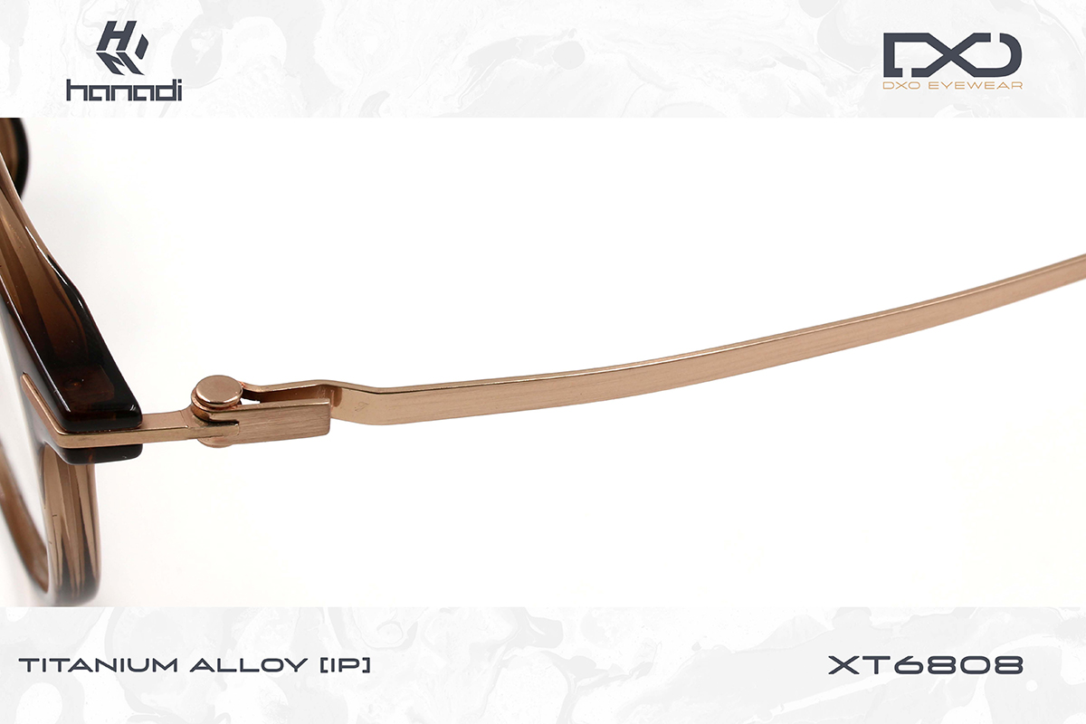 GỌNG TITANIUM ALLOY DXO XT6808