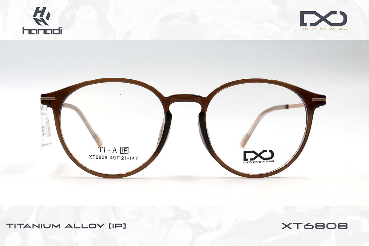 GỌNG TITANIUM ALLOY DXO XT6808