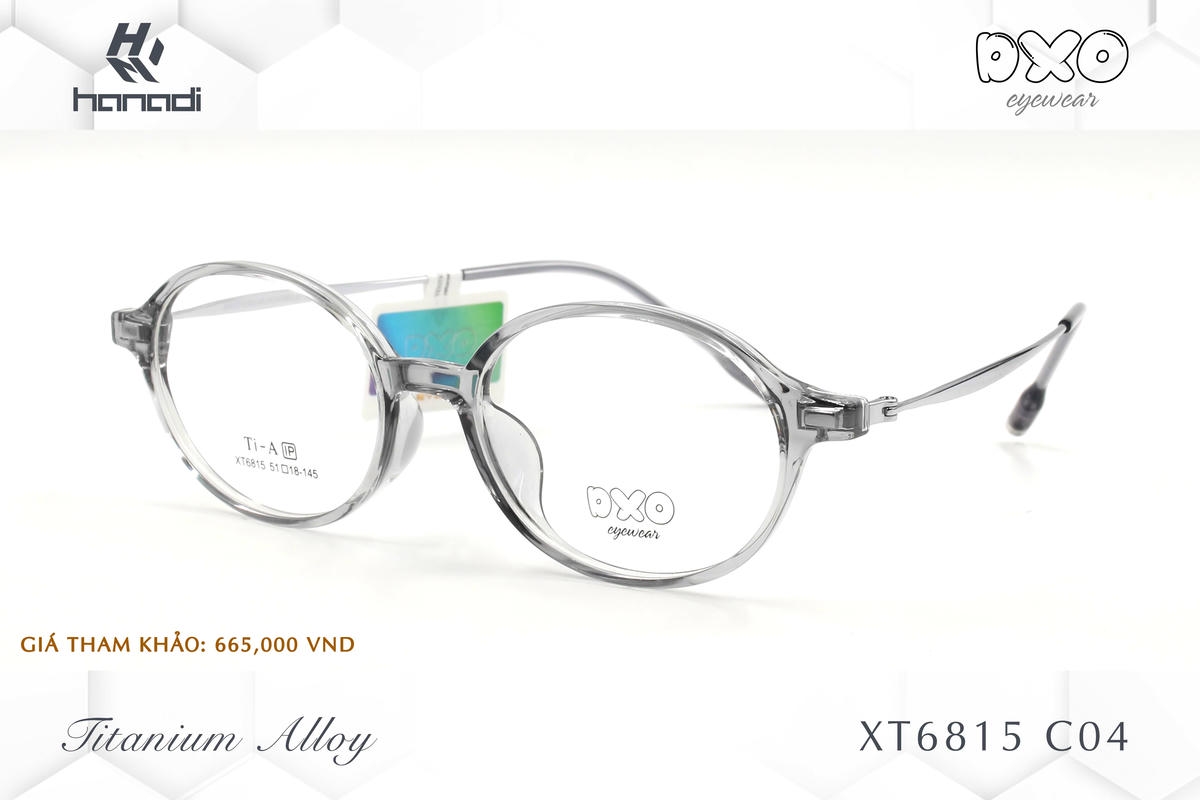 GỌNG TITANIUM ALLOY DXO XT6815