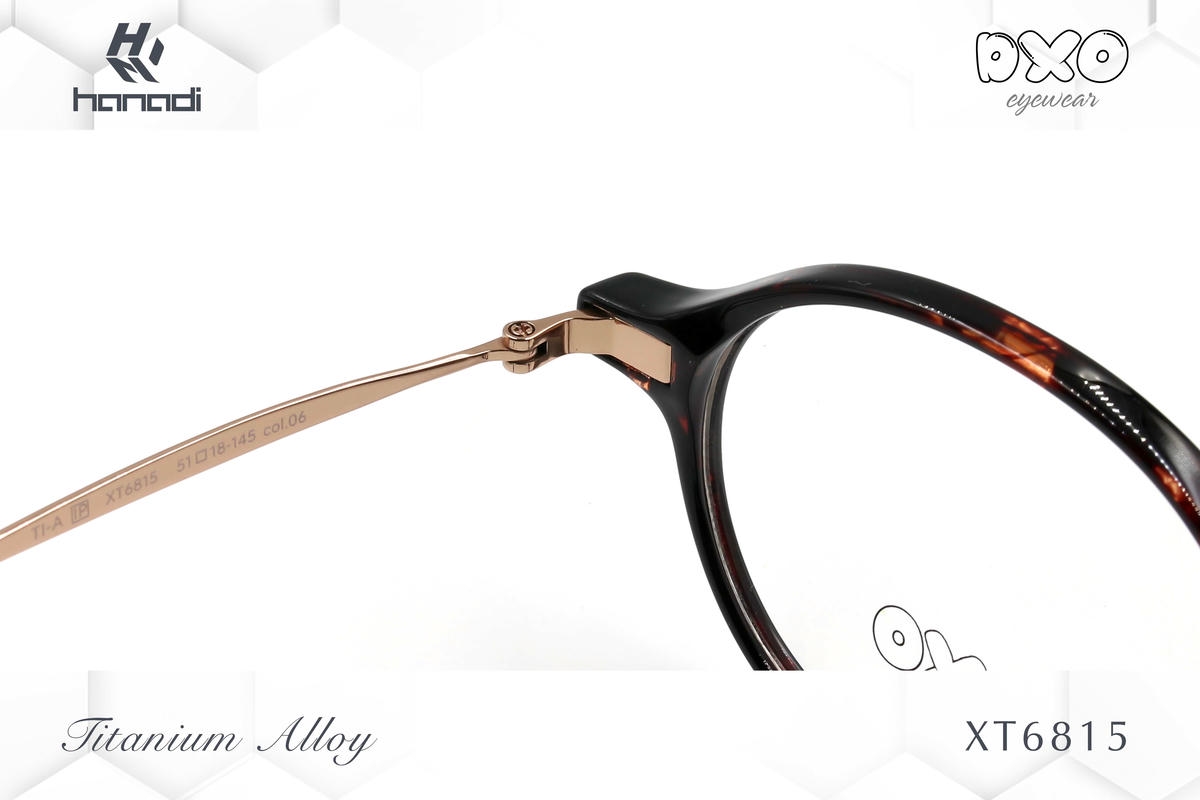 GỌNG TITANIUM ALLOY DXO XT6815