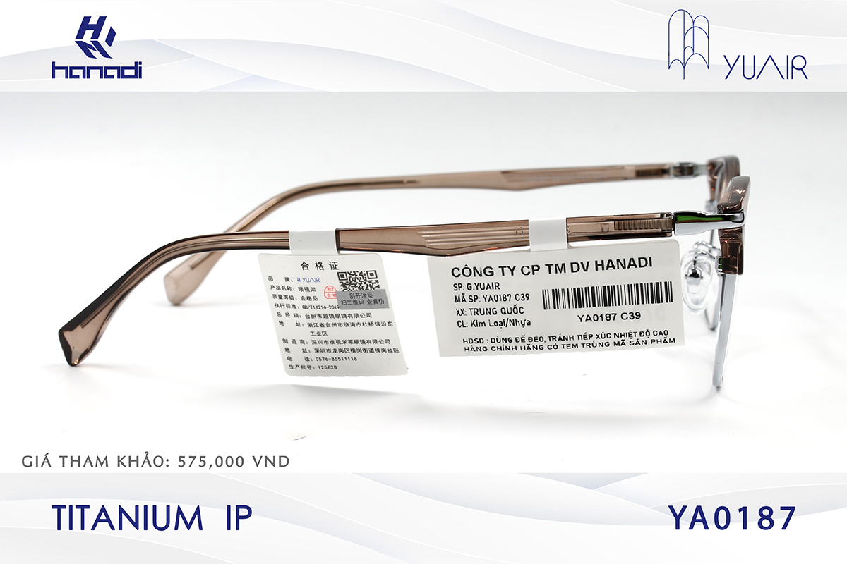 GỌNG TITANIUM YUAIR YA0187