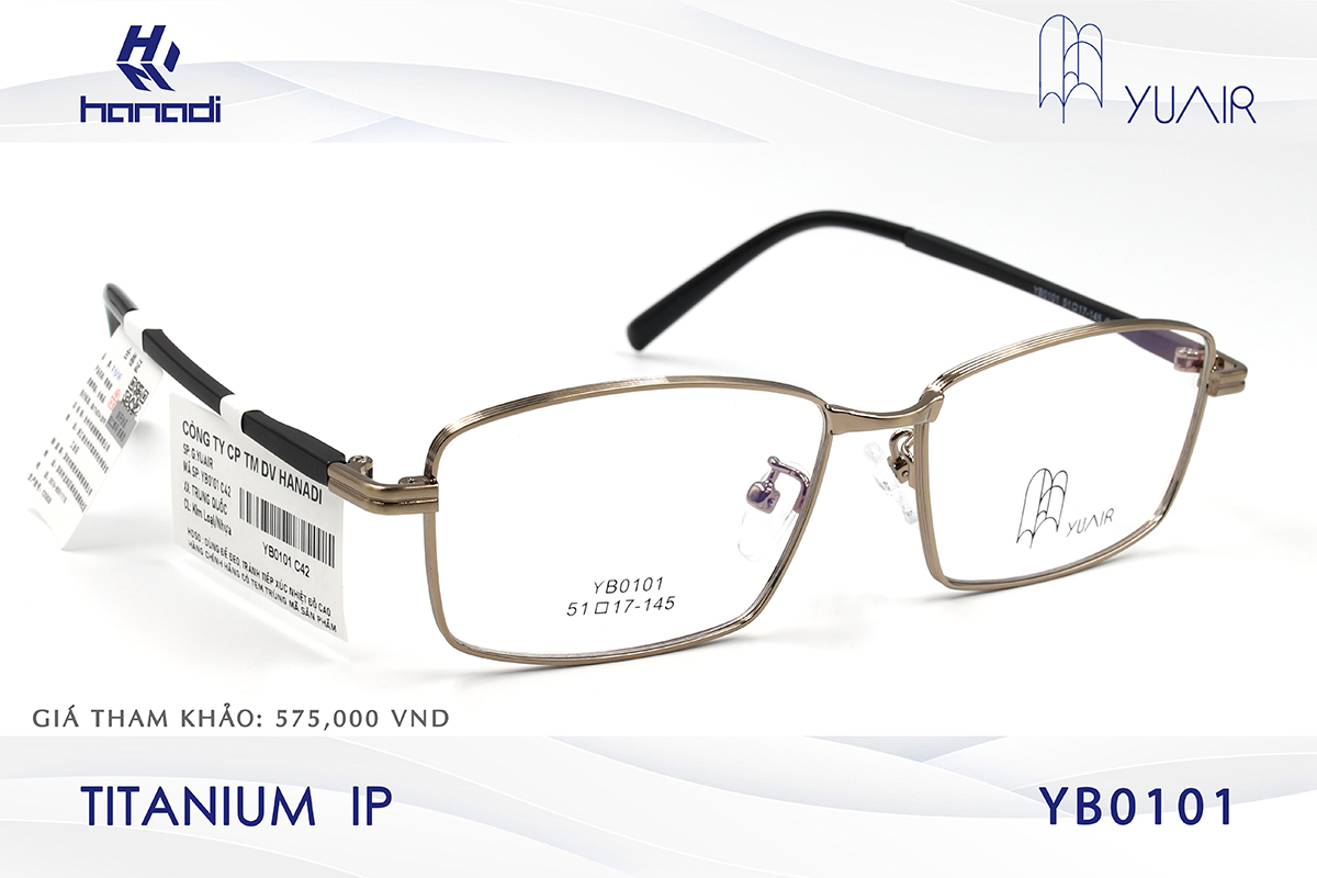 GỌNG TITANIUM YUAIR YB0101