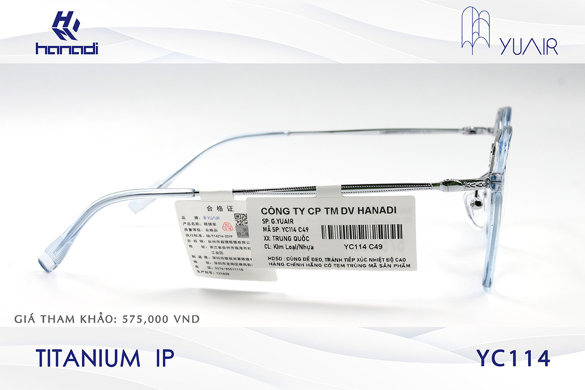 GỌNG TITANIUM YUAIR YC114