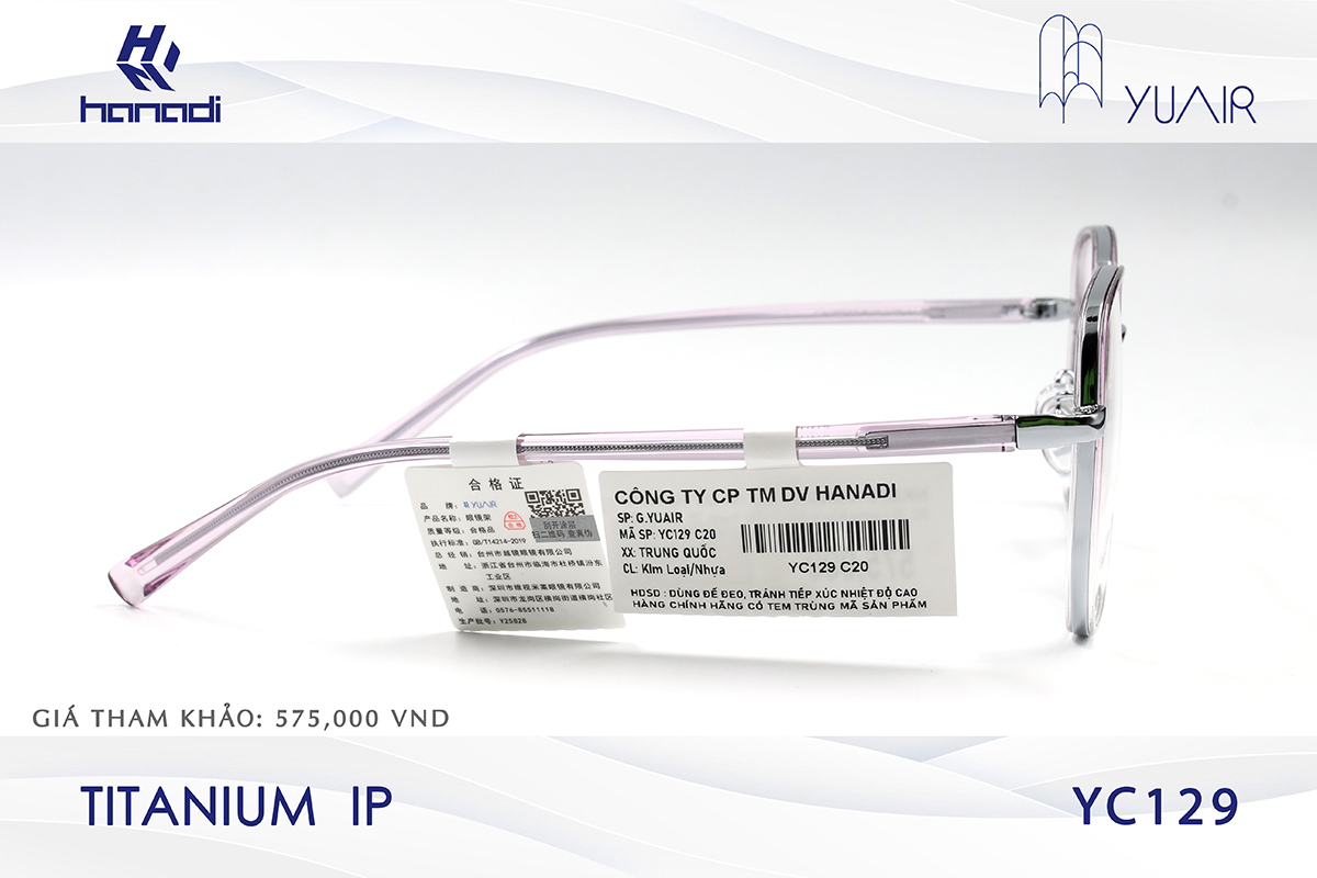 GỌNG TITANIUM YUAIR YC129
