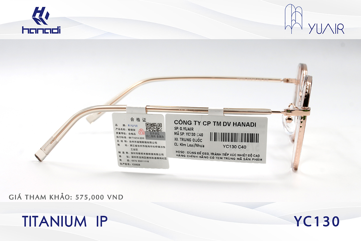 GỌNG TITANIUM YUAIR YC130