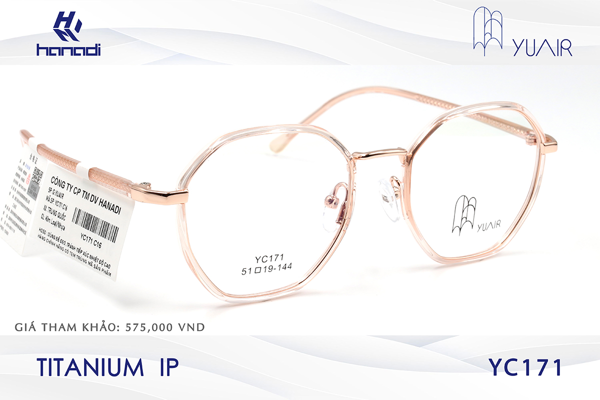GỌNG TITANIUM YUAIR YC171