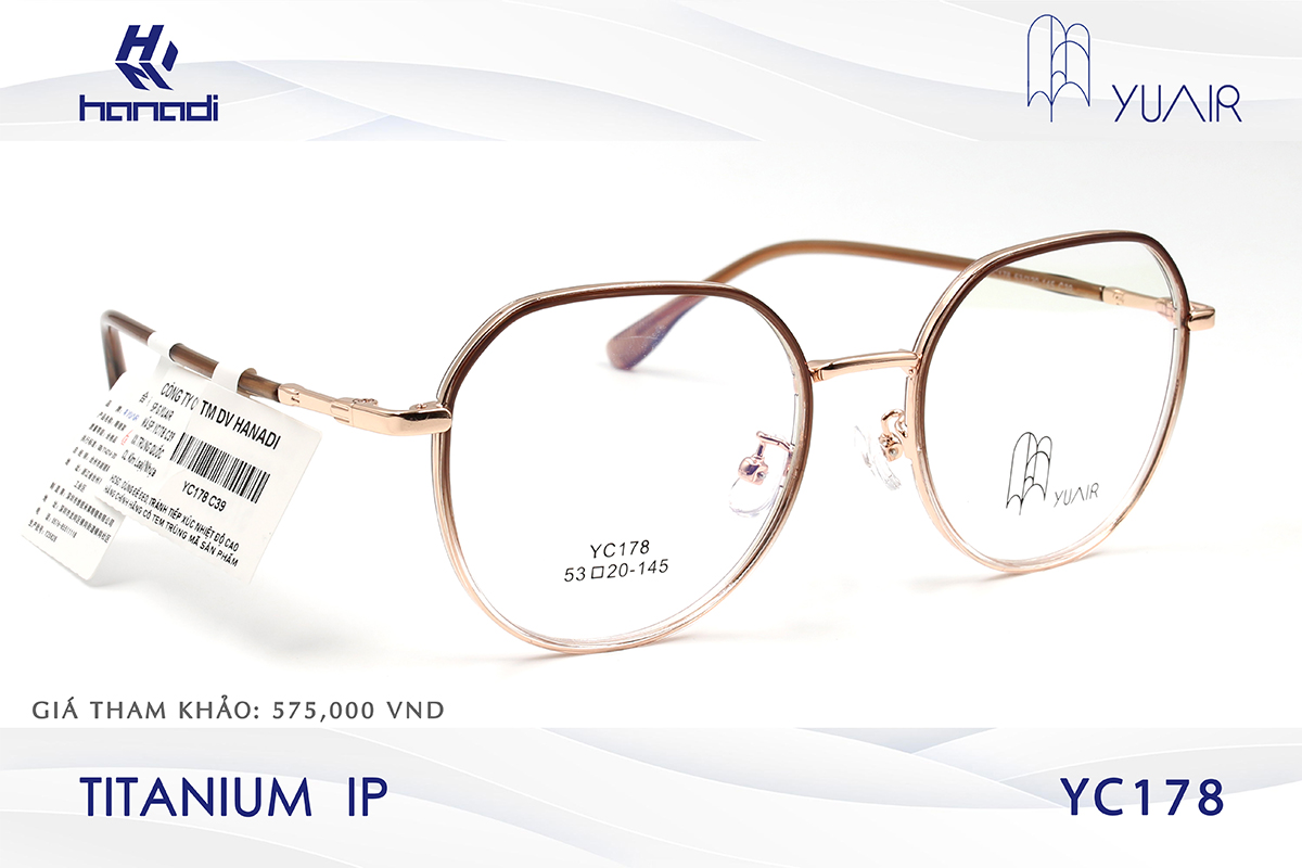 GỌNG TITANIUM YUAIR YC178