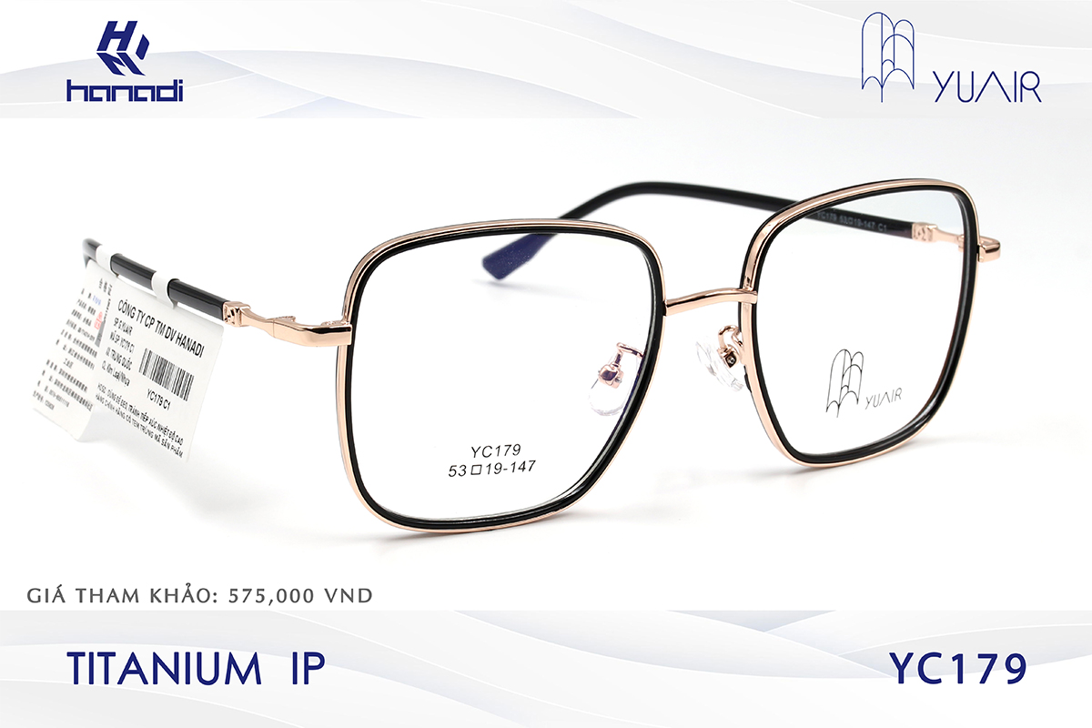 GỌNG TITANIUM YUAIR YC179