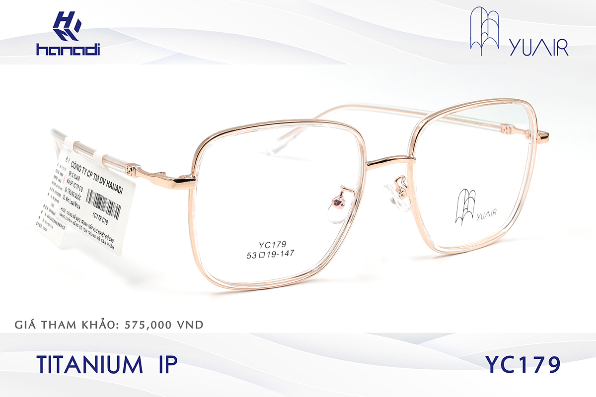 GỌNG TITANIUM YUAIR YC179