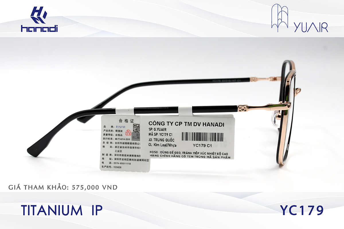 GỌNG TITANIUM YUAIR YC179