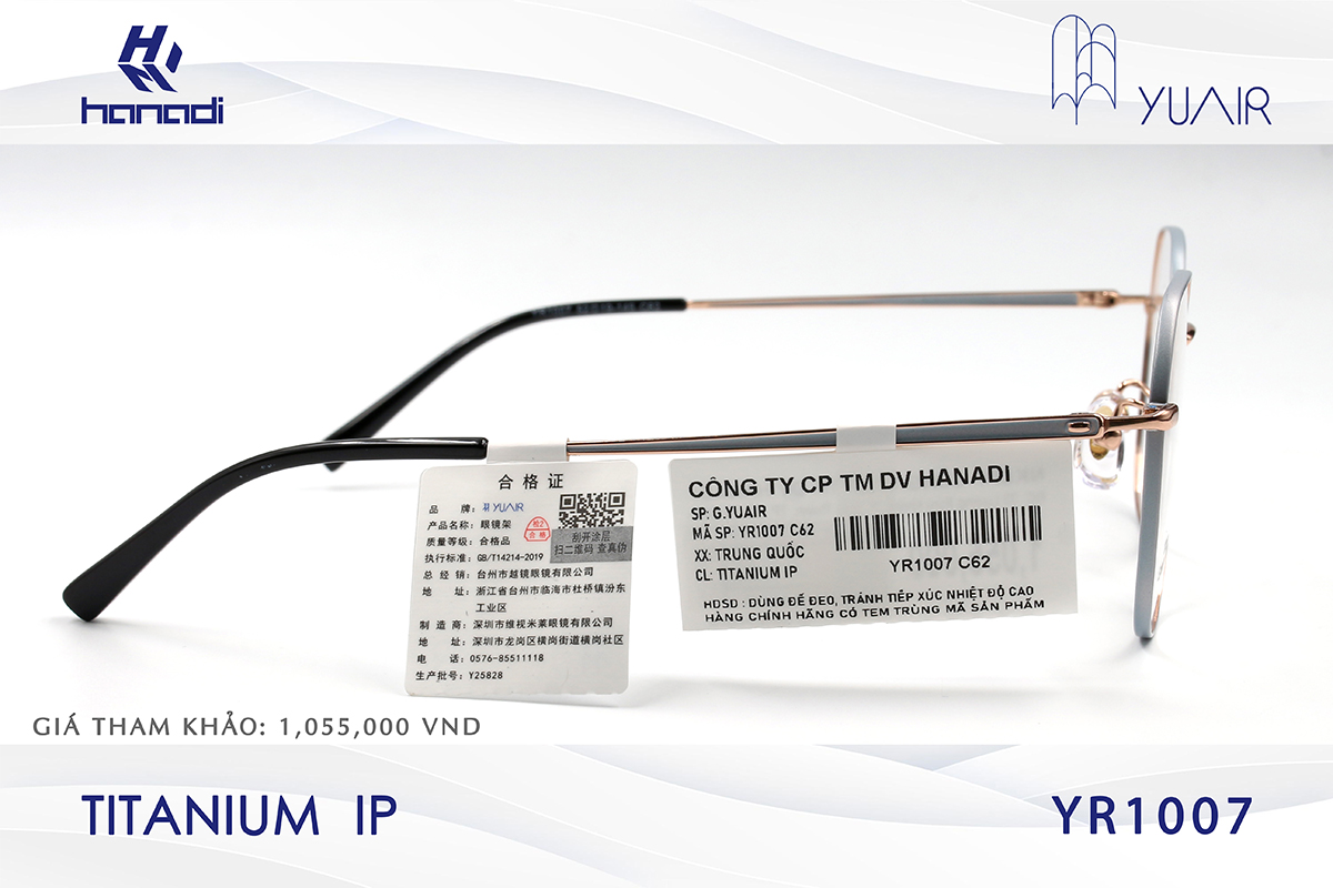 GỌNG TITANIUM YUAIR YR1007