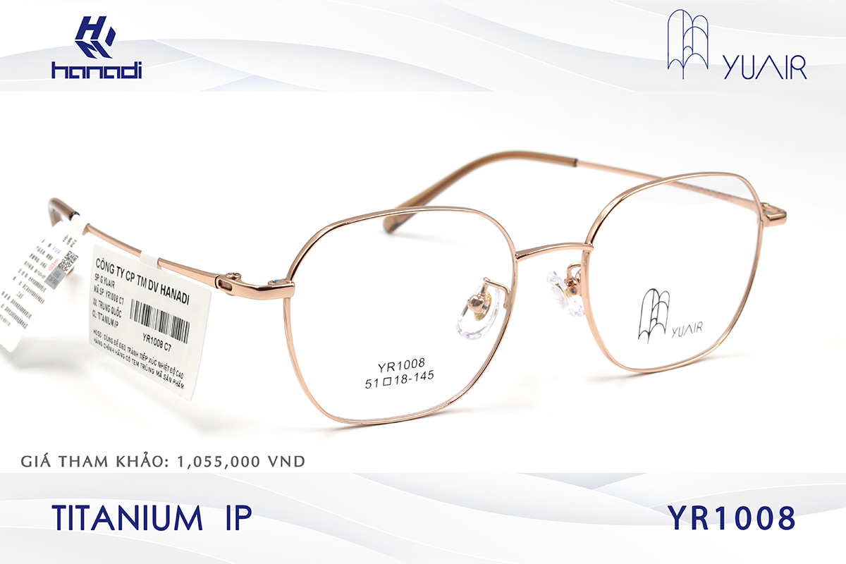 GỌNG TITANIUM YUAIR YR1008
