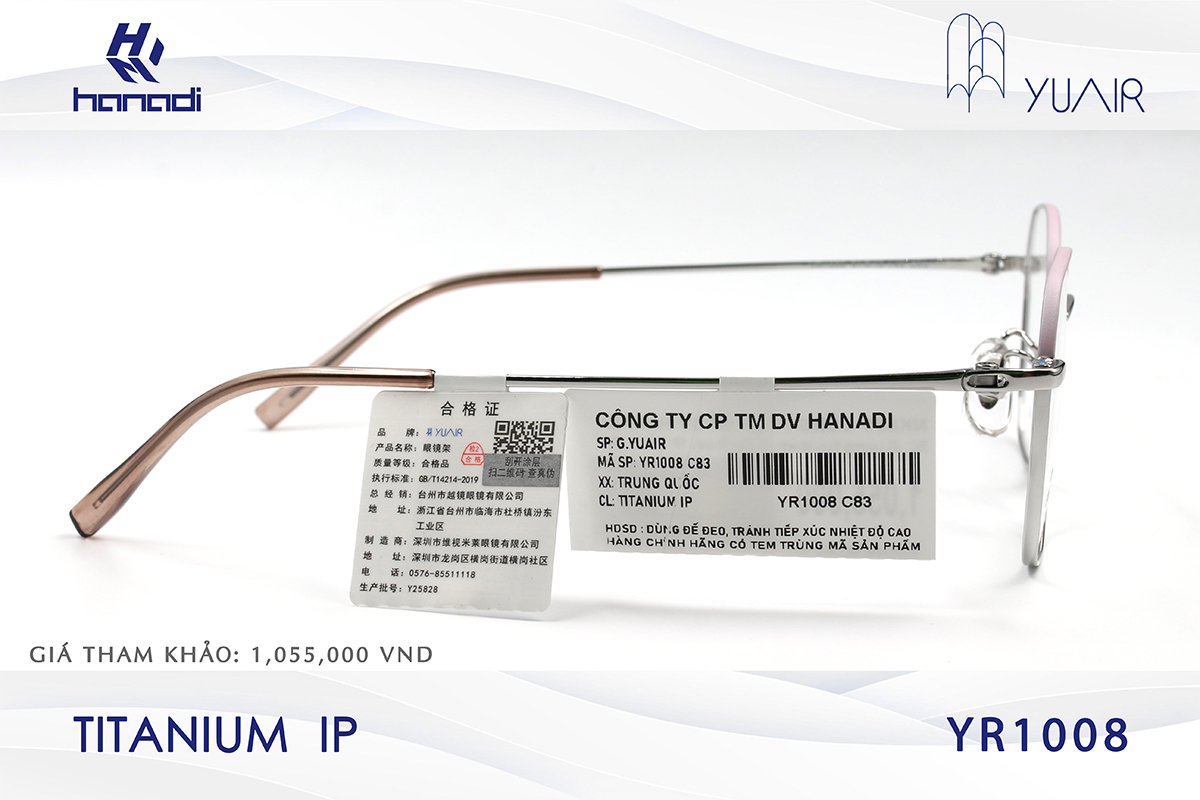 GỌNG TITANIUM YUAIR YR1008